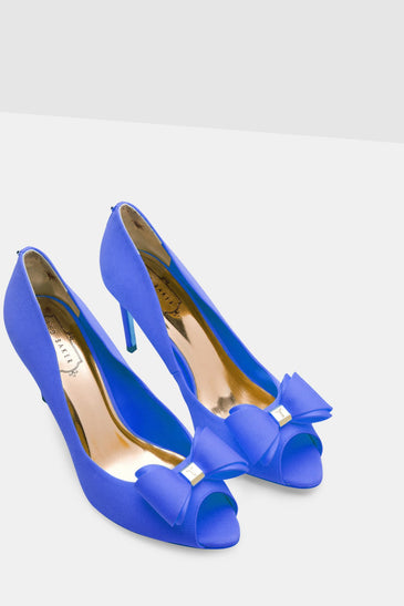 Alifair Bow Detail Peep-Toe Courts