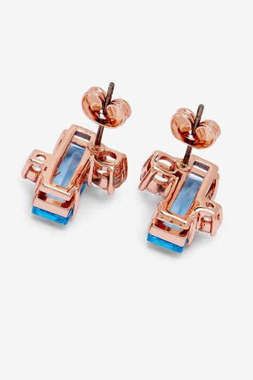 Bria Crystal Baguette Earrings