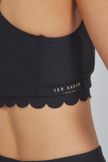 Liveli Scallop Hem Sports Bra