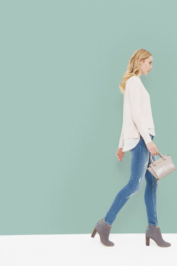 Miriah Embellished Collar Jumper