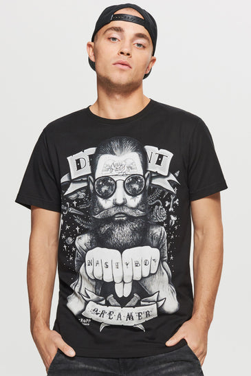 Printed T-Shirt-Nasty-Boy