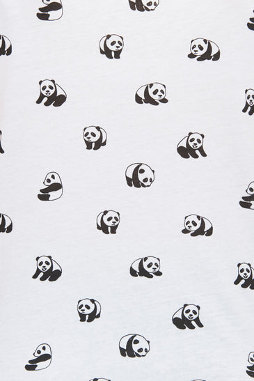 T-Shirt With All-Over Print-Panda